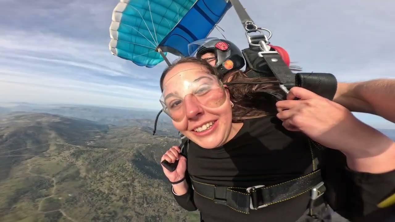 Juana Skydives At Skydive Yosemite!