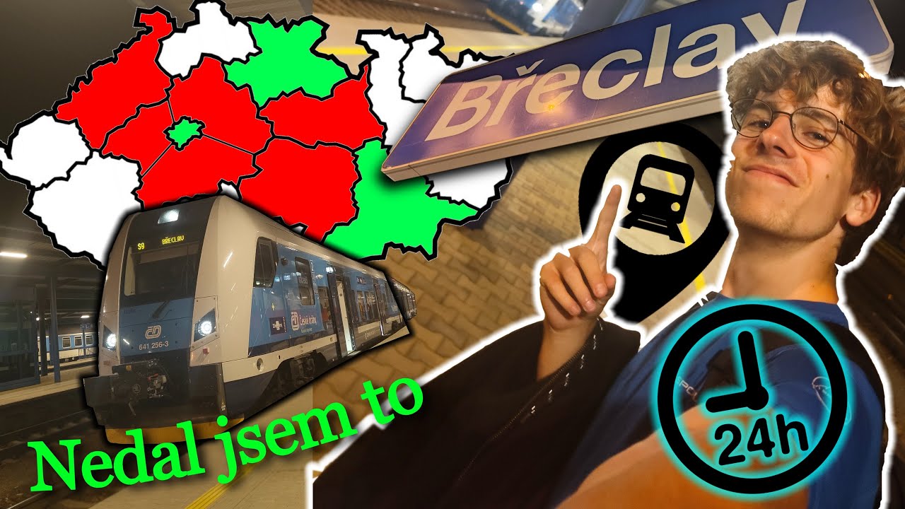 🌍Projedu VŠECHNY KRAJE v ČR za 24 hodin?! 