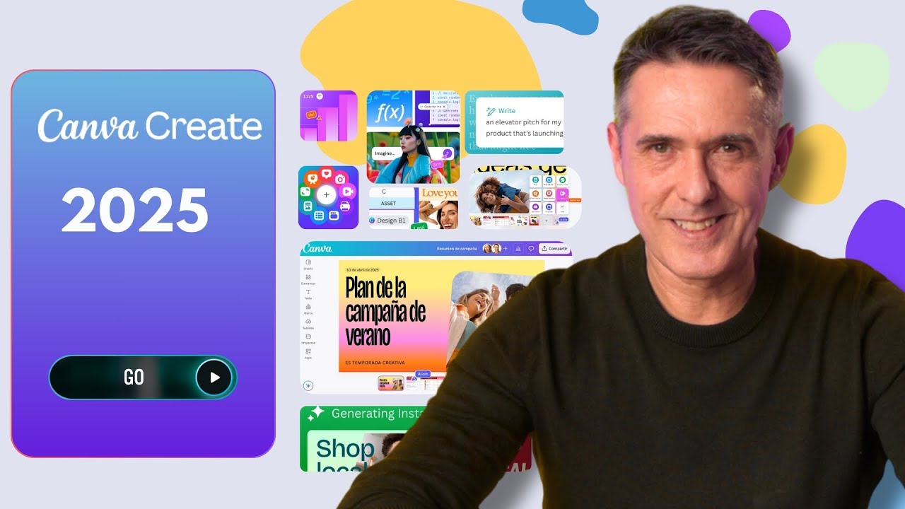 Canva Create 2025: La herramienta con IA que va más allá del diseño