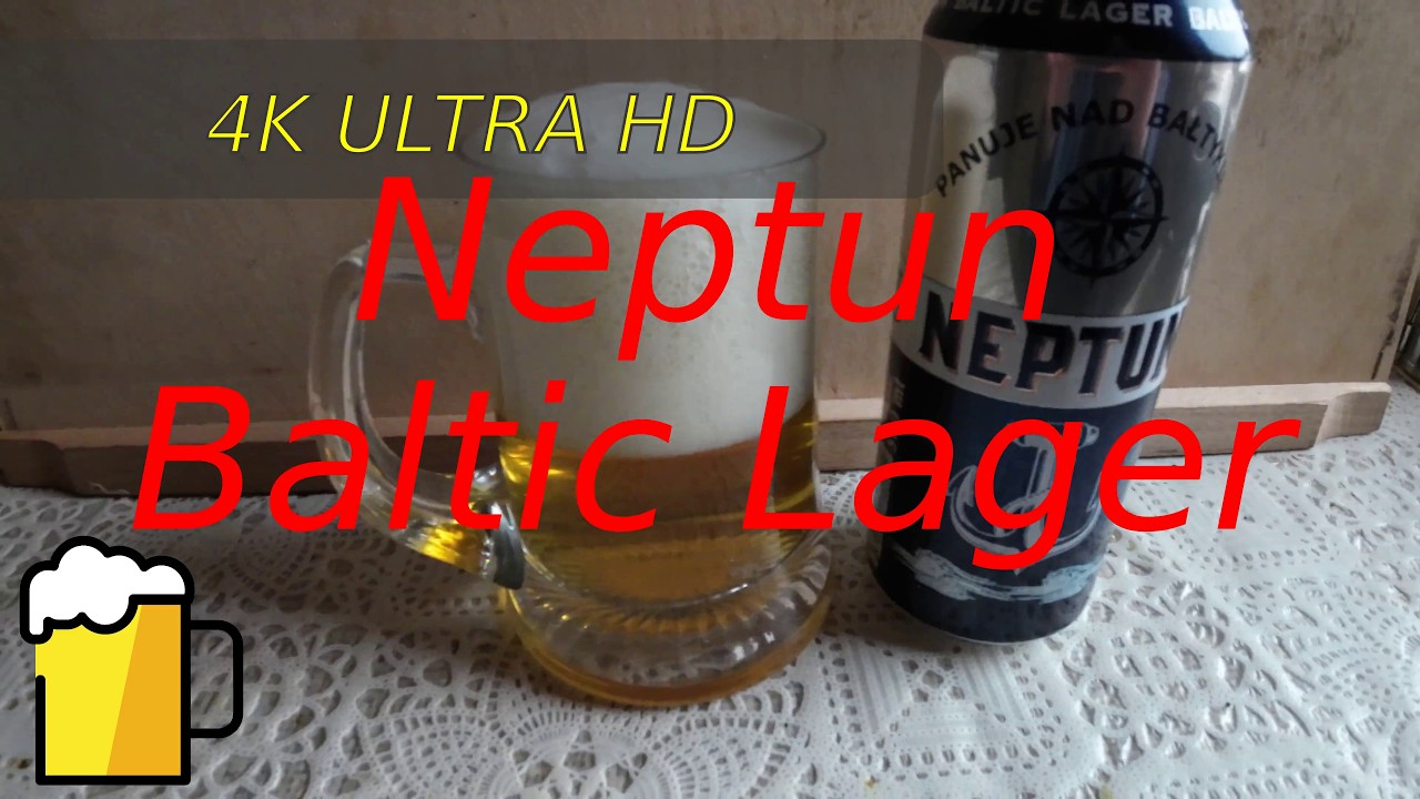 93. Дегустация балтийского лагерного пива Neptun 🍺🔱🇵🇱