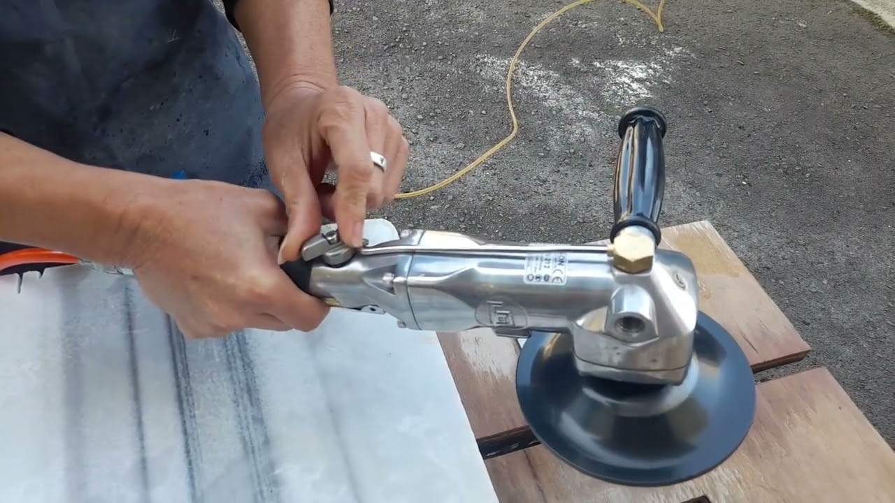 GPW-212 Wet Air Sander / Polisher Functions & Operation