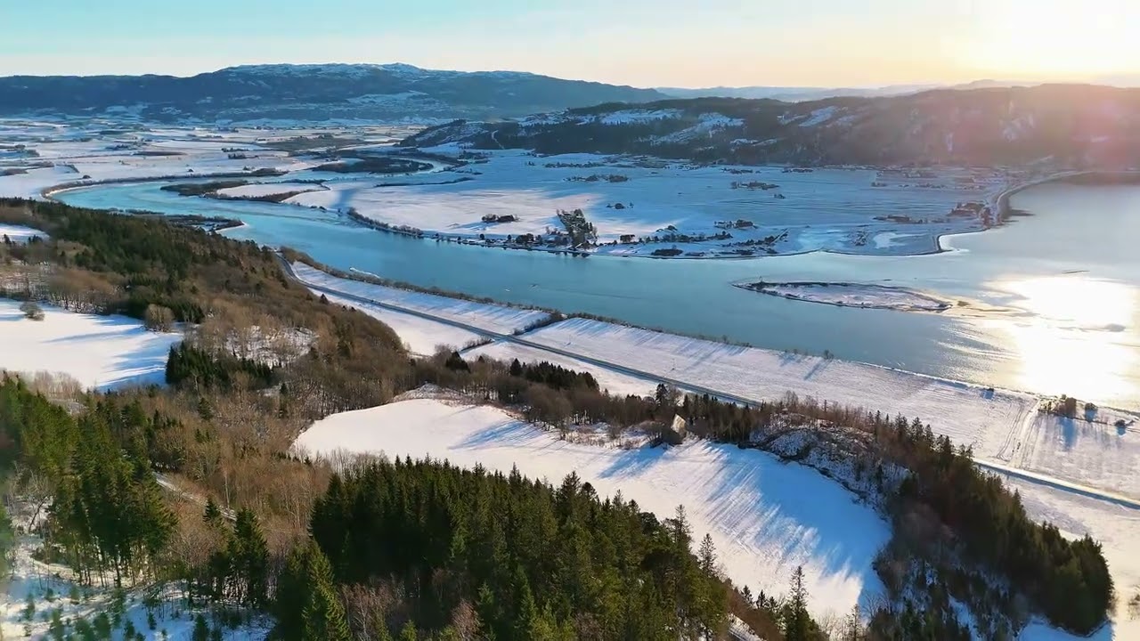 Norway. Trondheim. Sunny morning