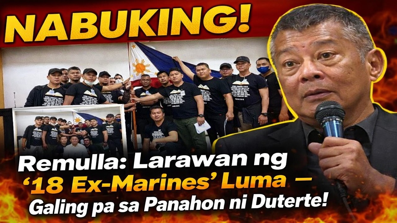 NABUKING! Remulla: Larawan ng ‘18 Ex-Marines’ Luma — Galing pa sa Panahon ni Duterte!