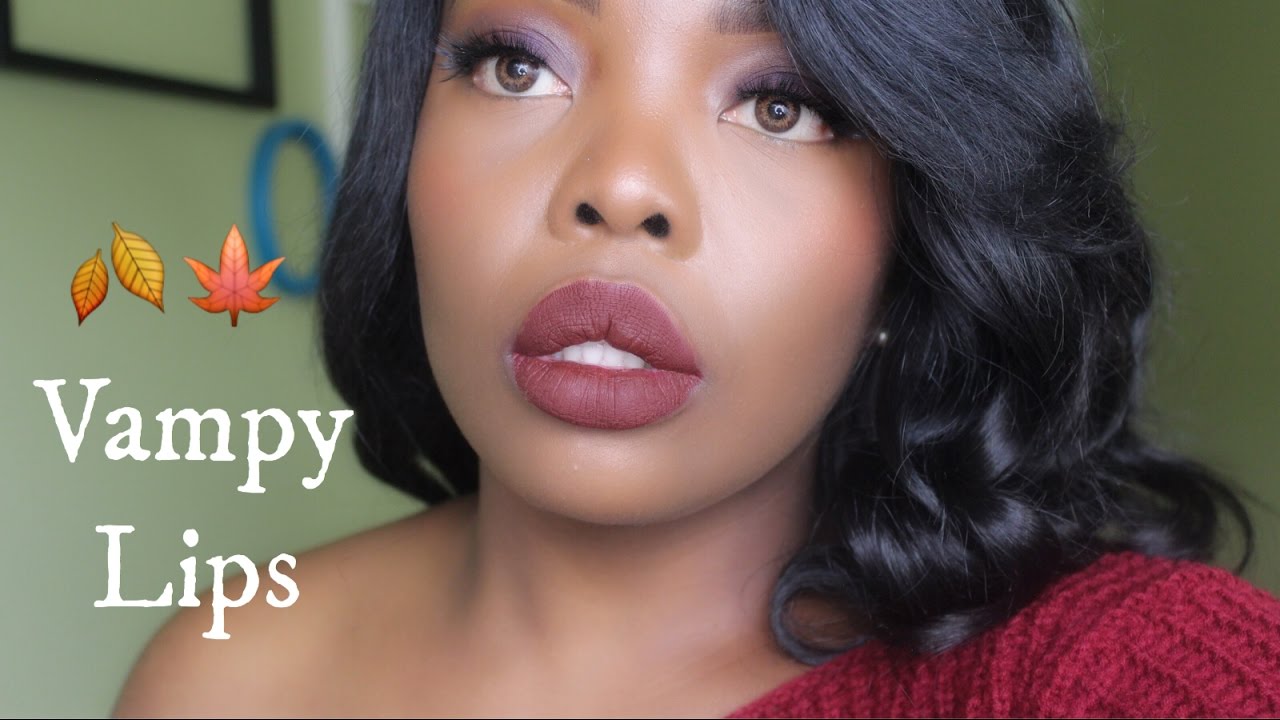 VAMPY LIPS | FALL LIP LOOKBOOK (17 SHADES)