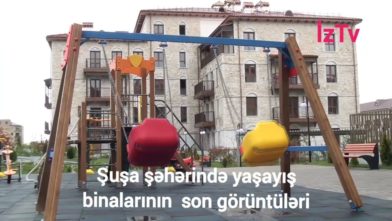 Şuşada yaşayış binalarının son görüntüləri #şuşa #bina #ev #mənzillər #qarabağ #azad #azərbaycan