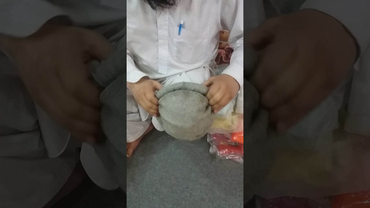 how to make a pakol pakul hat