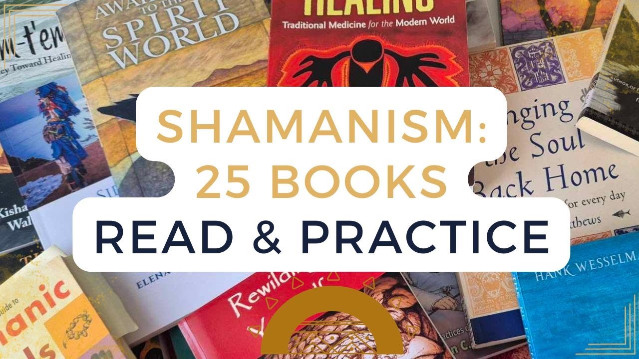 25 Shamanic Books To Discover for #bookreaders with spiritual practice