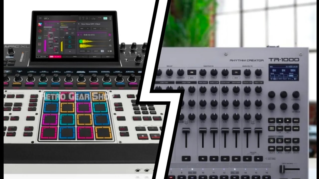 AKAI MPC XL VS Roland TR-1000 Rhythm Creator 