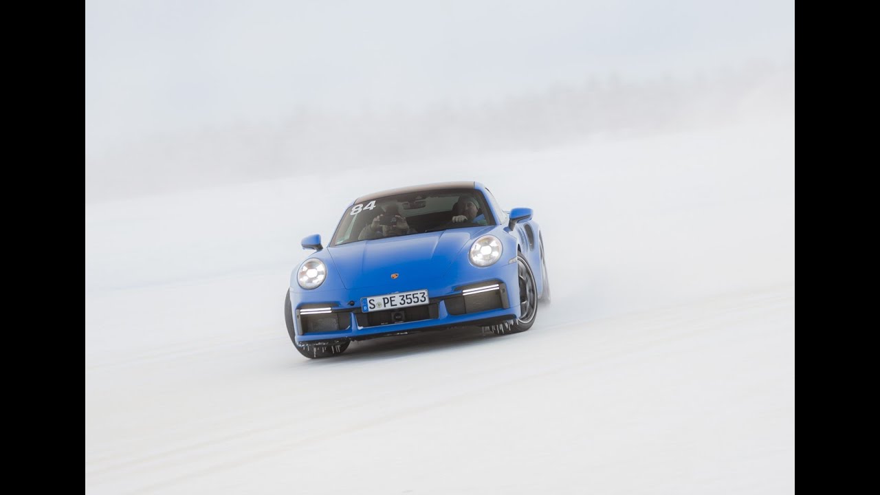 Porsche Ice Force 2024 - sliding on the ice!