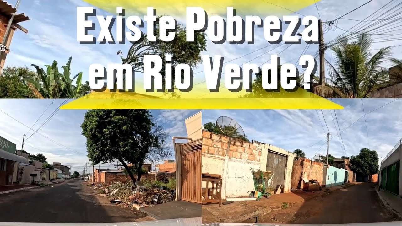 QUATRO &Aacute;REAS POBRES NA CIDADE DE RIO VERDE GO