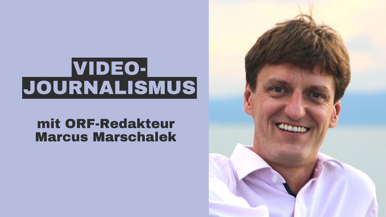 Marcus Marschalek, Videojournalist und Redakteur ORF Religion