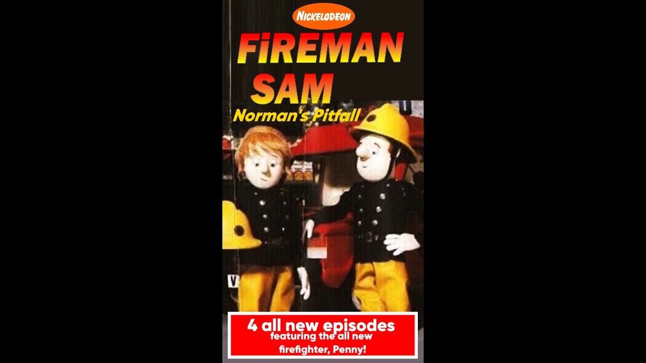 Opening to Fireman Sam - Norman's Pitfall 1996 US VHS
