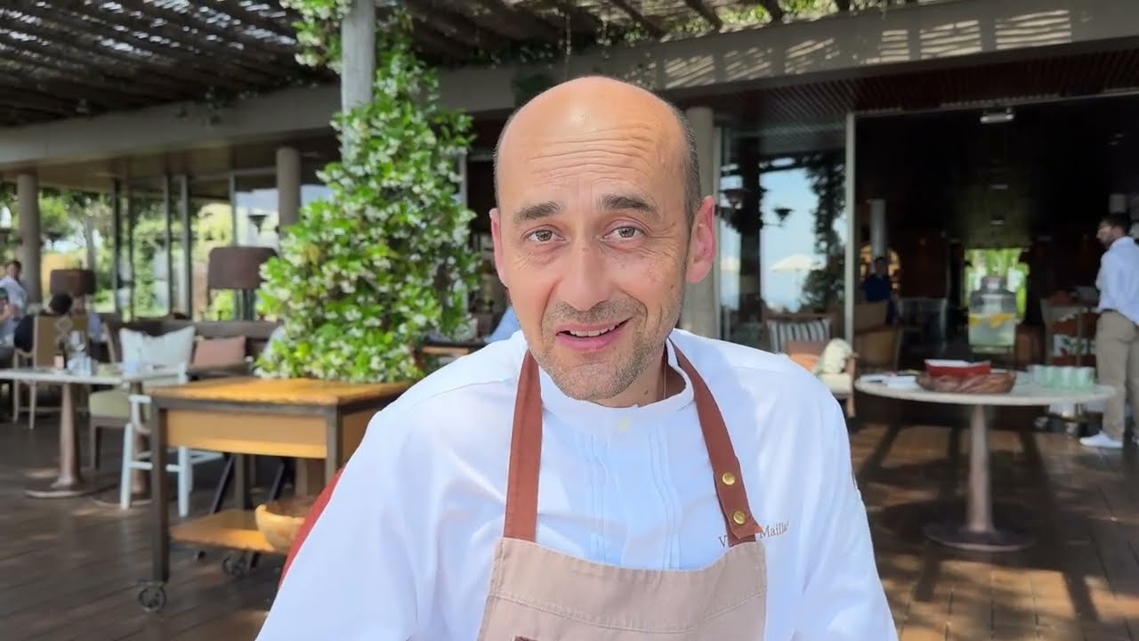 Interview with Exec. Chef Maillard at Lily of the Valley, La Croix-Valmer near St. Tropez, France