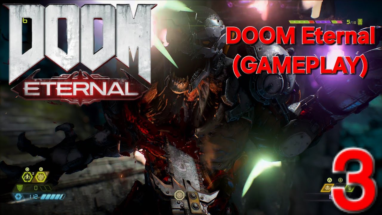DOOM Eternal - PlayStation5 Gameplay Walkthrough HD - Part 3