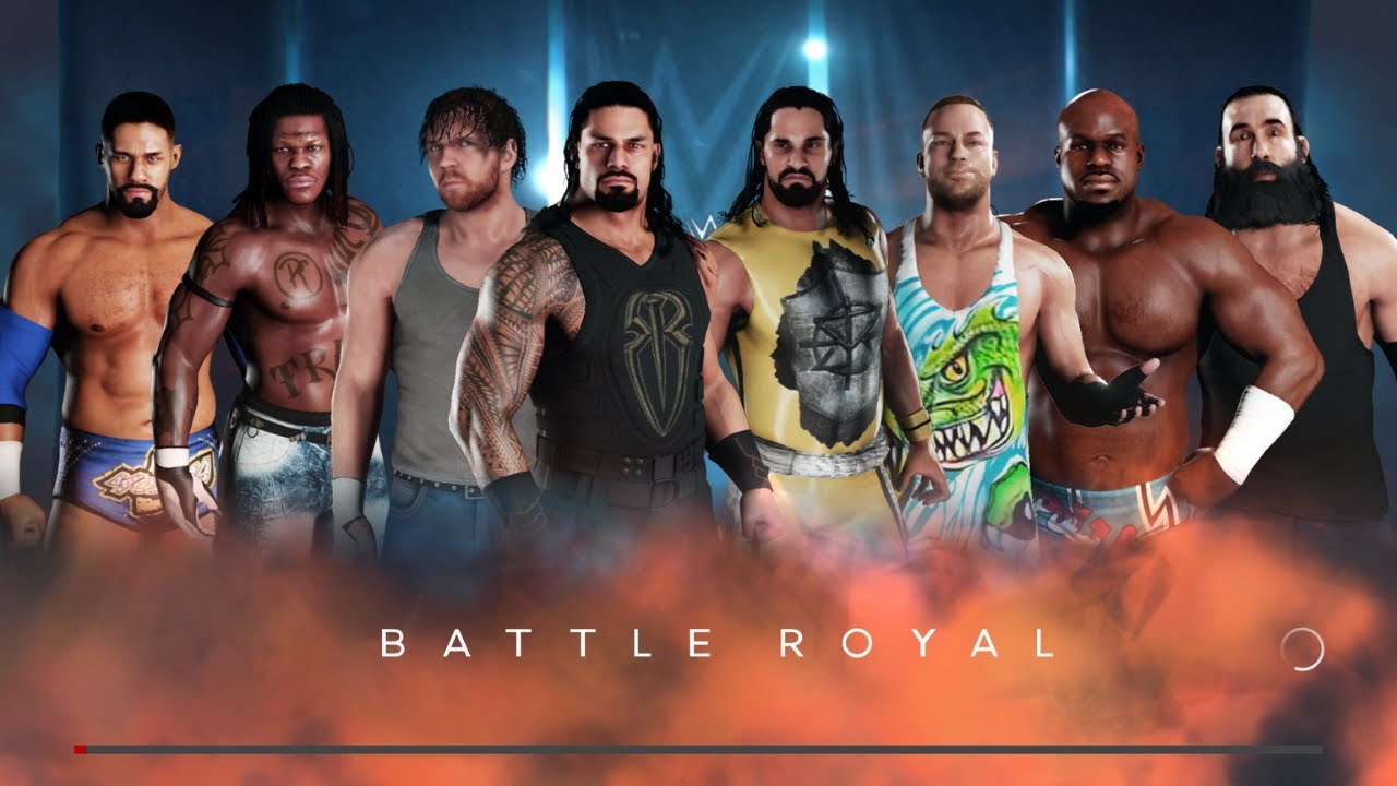 WWE 2K18 - 8-Man Battle Royal