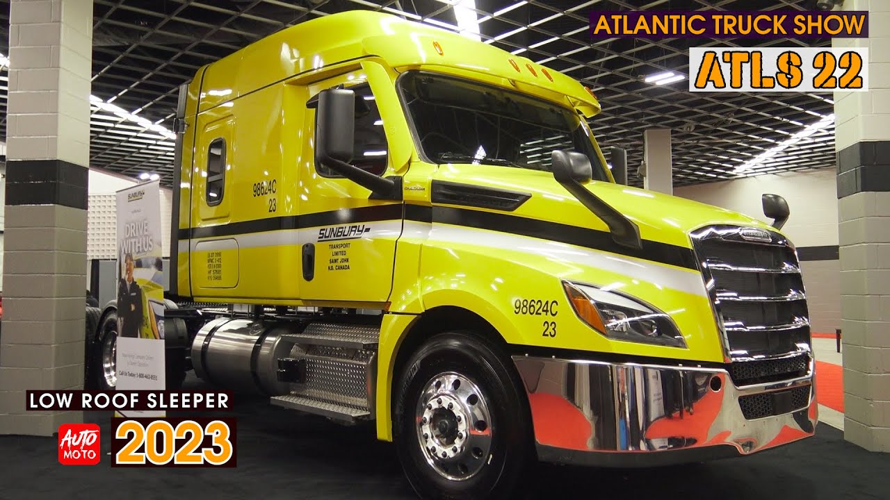 2023 Freightliner Cascadia 126/72'' Sleeper Low Roof - Exterior And Interior - ATLS 2022
