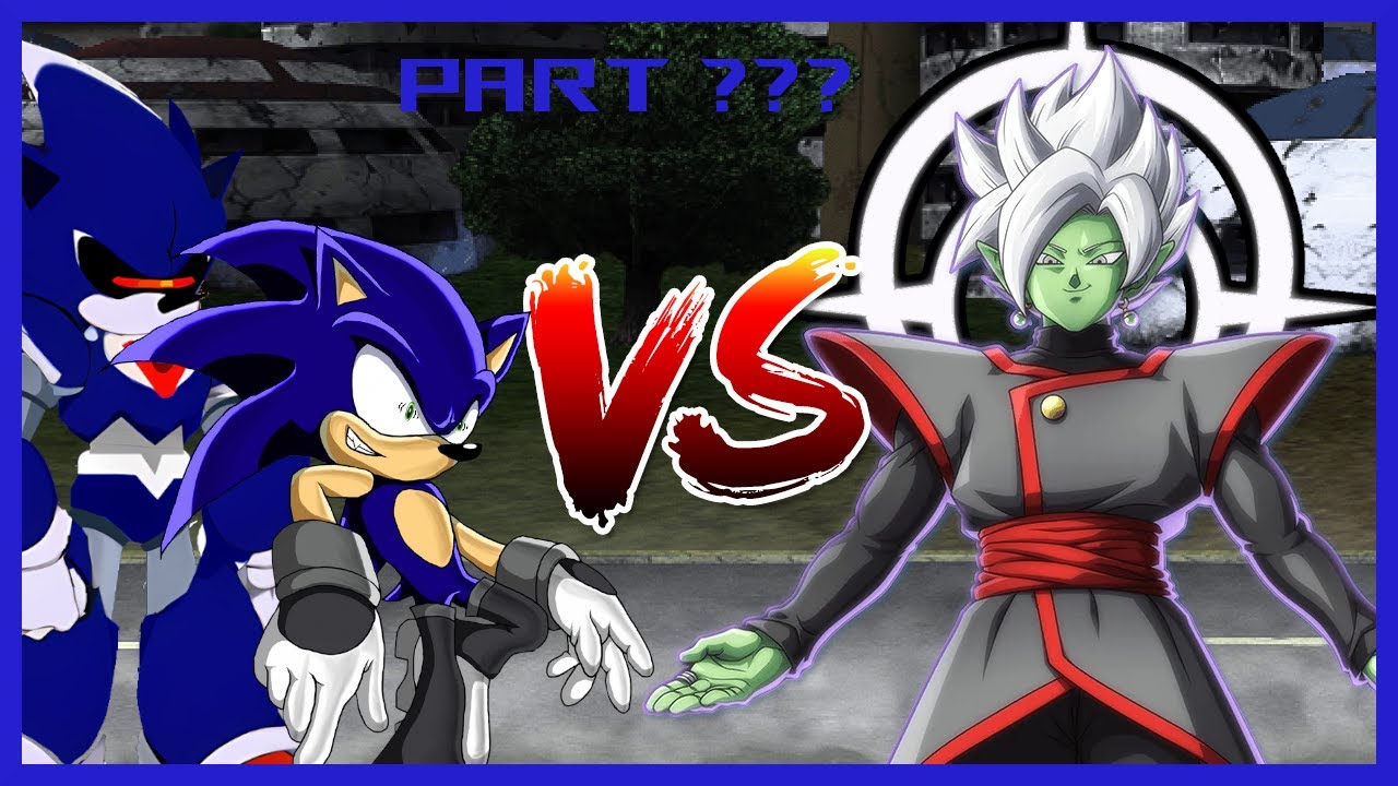 (SBS) Sonic Black VS Fused Zamasu Часть ??? MUGEN