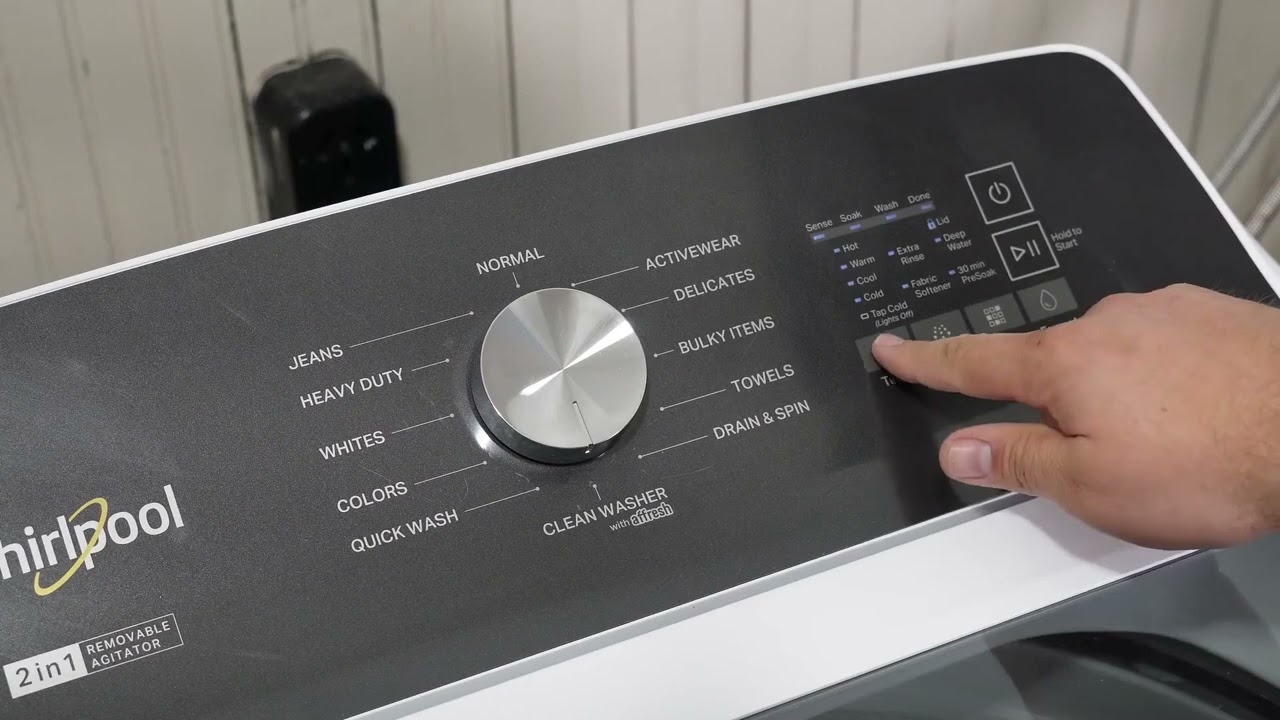 Cómo Restablecer una Lavadora Whirlpool Más Reciente (Modo de Calibración de Fábrica)