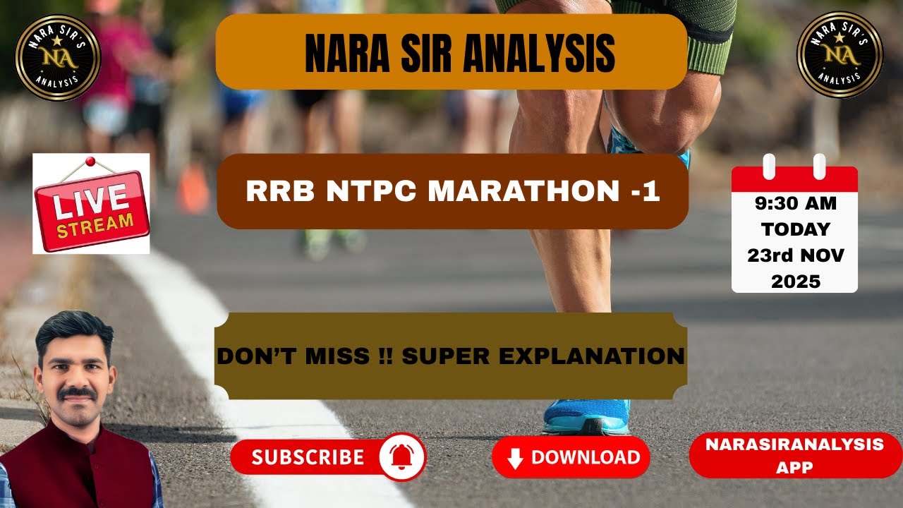 RRB NTPC MARATHON-1 | REVISION BATTLE |  RRB NTPC  GROUP D |  