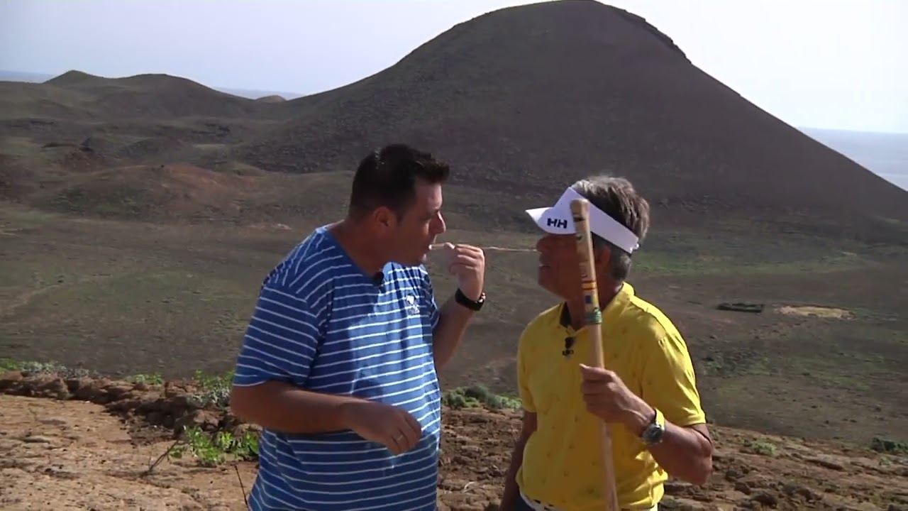 Isla de Alegranza, equipo del programa @tierradealisios televisión Canaria.