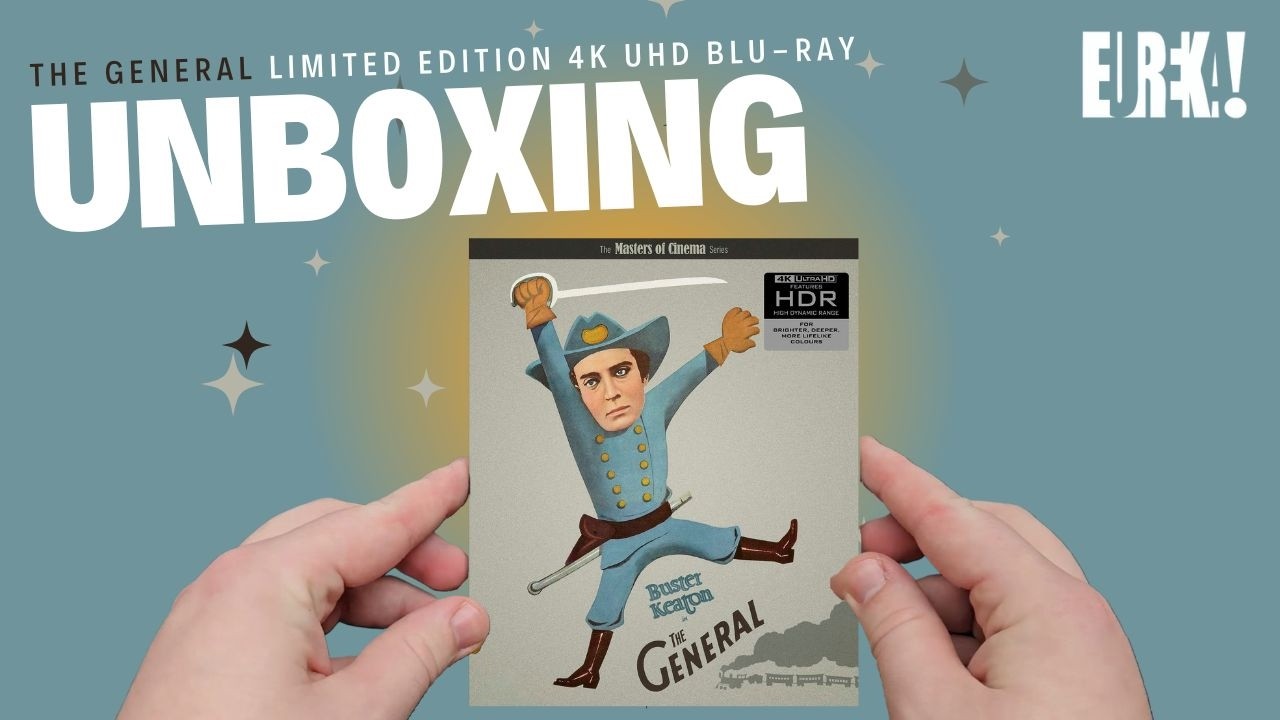 THE GENERAL Limited Edition UHD Blu-ray Unboxing | Masters of Cinema | Buster Keaton