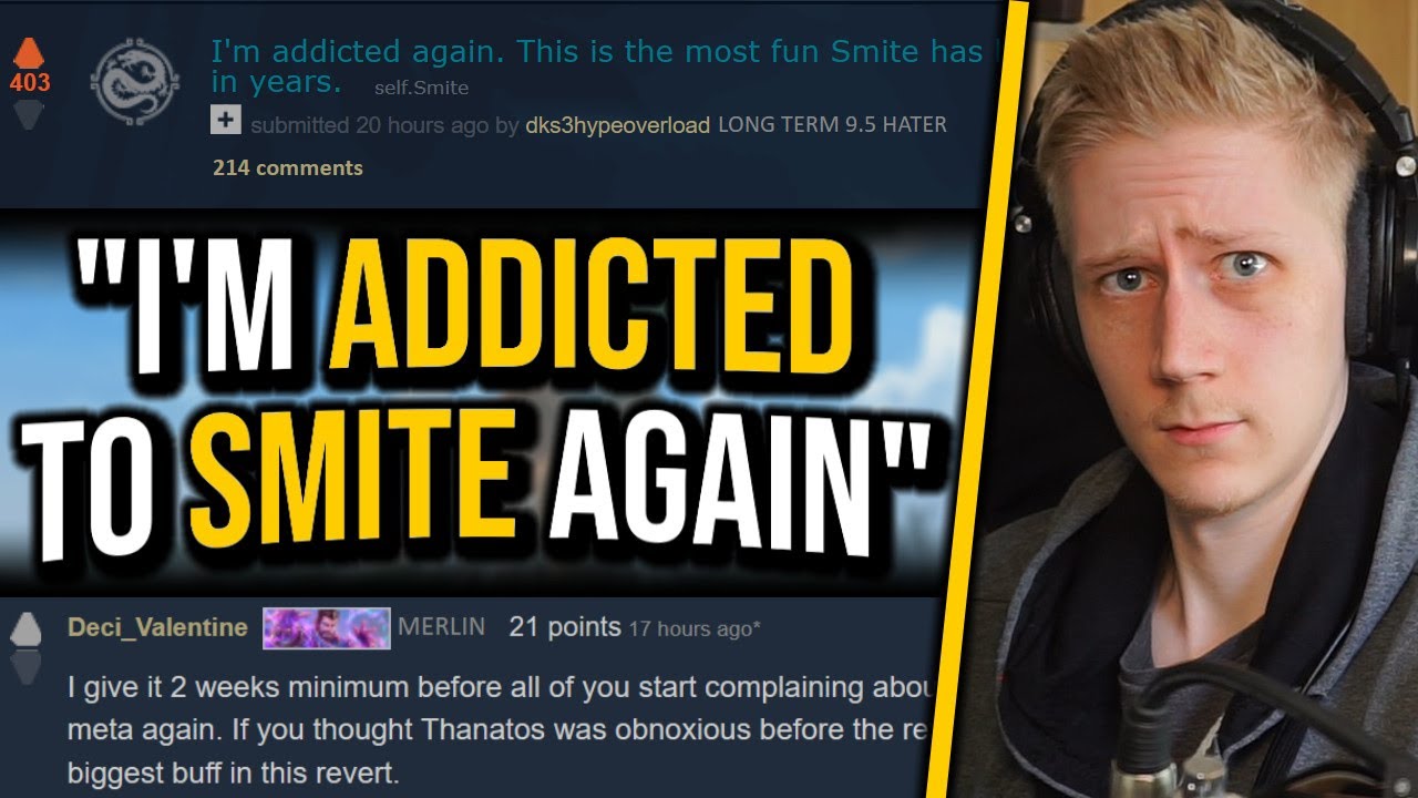 "I'M ADDICTED TO SMITE AGAIN" - Has The 9.5 Revert SAVED SMITE?!