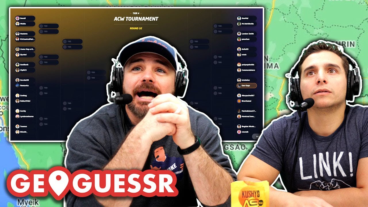 We entered a GeoGuessr TOURNAMENT (rare)