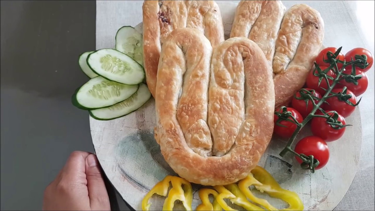 Burek/ Börek mit Fleisch