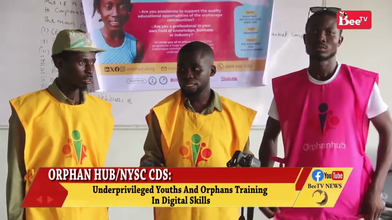 Corper Emmanuel N Vitus to Offer Free Digital Skills with OrphanHub to Over 100 Orphans in Edo State