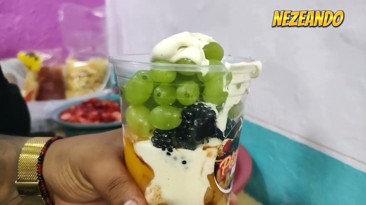 POSTRES de LITRO con topings ILIMITADOS😋😮