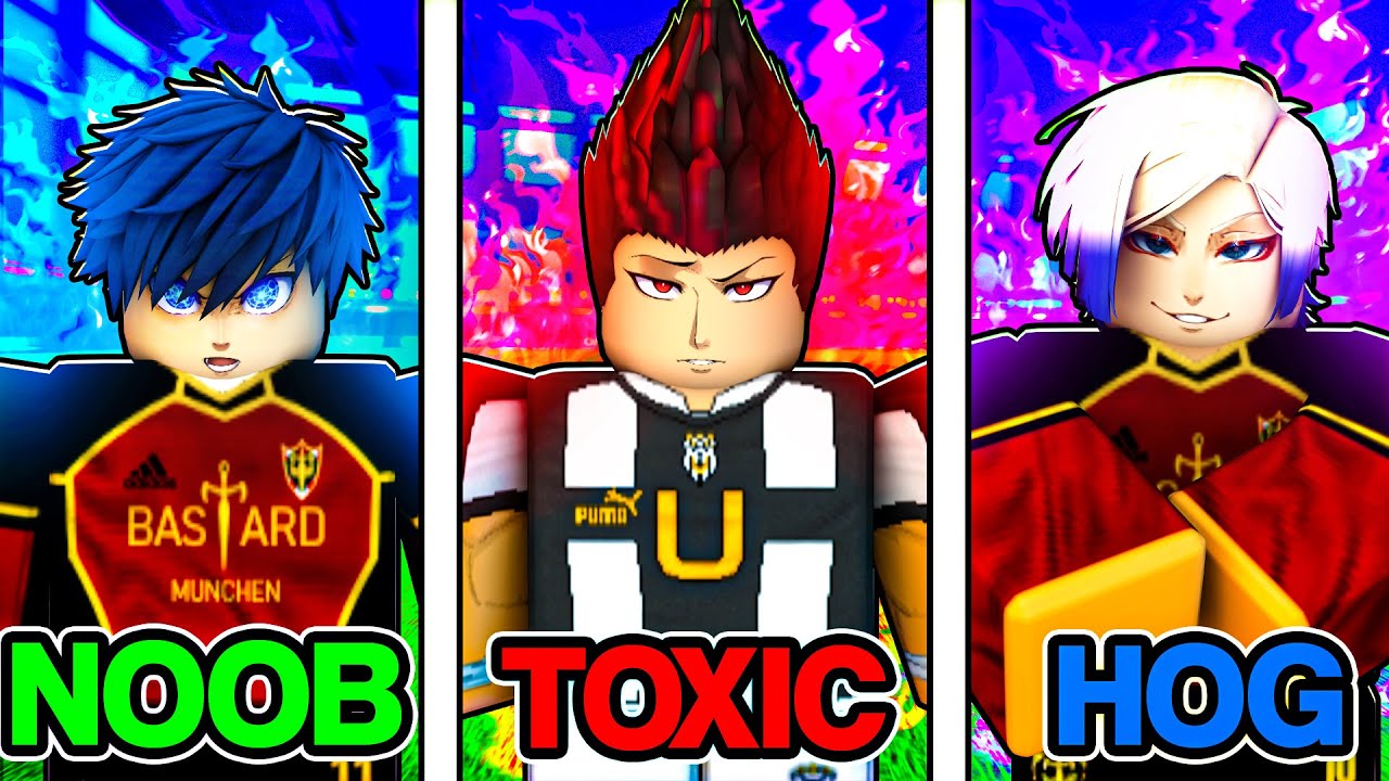 Types of Players in Blue Lock Rivals.. (Roblox)