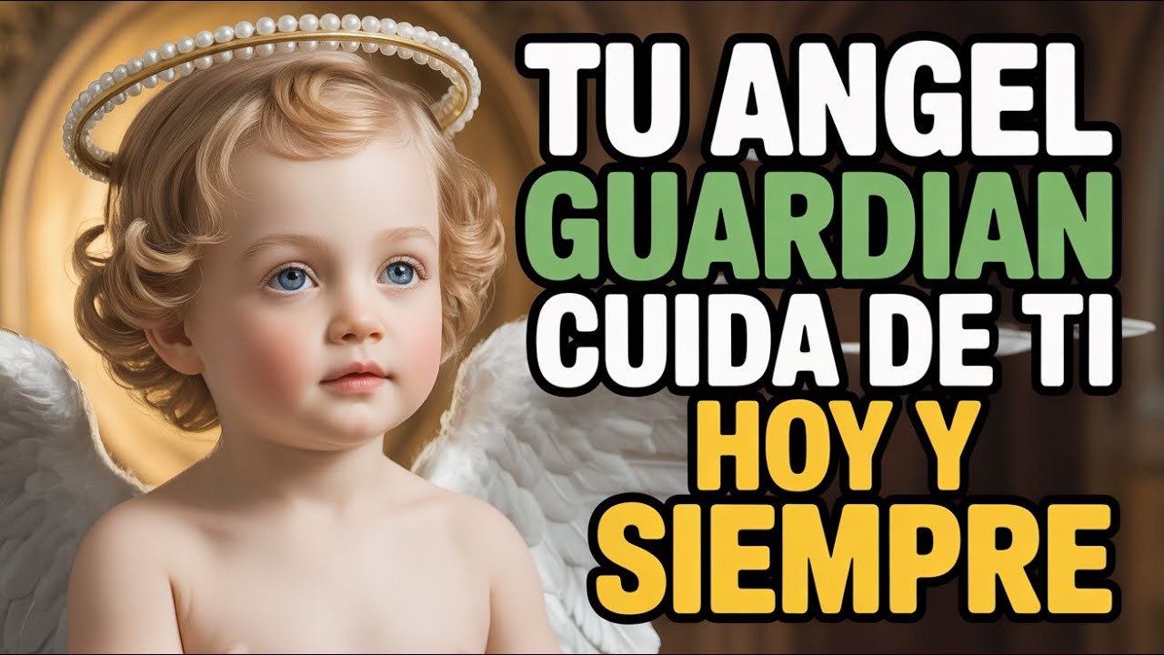 Deja tus preocupaciones en manos de tu ángel guardián hoy