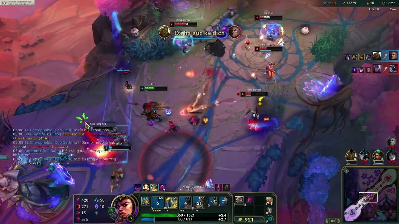 Aram| Jarvan IV Gươm Biến Ảnh combo ra vào khiến team bạn bất lực