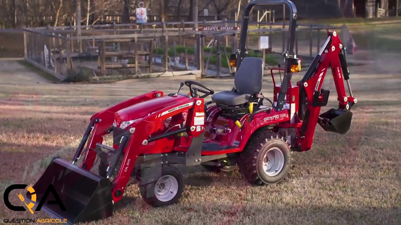 Massey Ferguson GC1710 TLB | Un tracteur COMPACT mais fort UTILE!  | Question Agricole