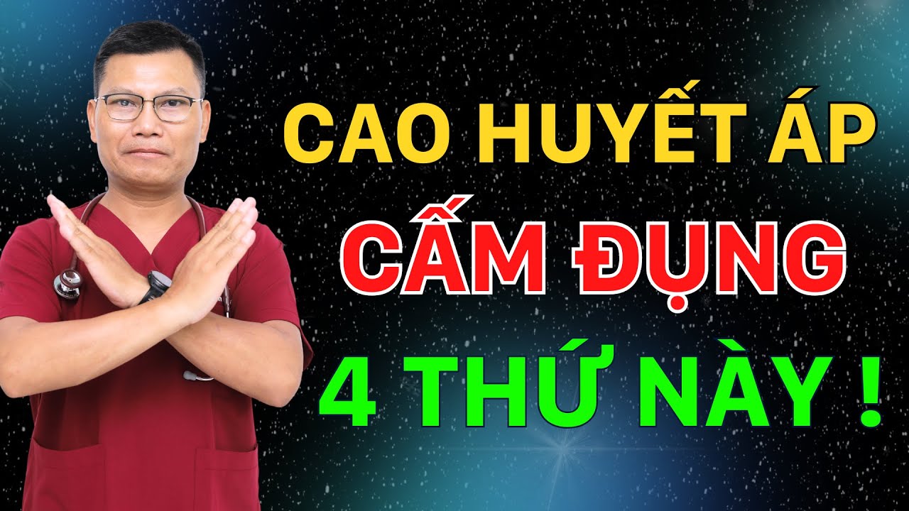 CAO HUYẾT ÁP: ĐỪNG ĐỤNG VÀO 4 THỨ NÀY KHI UỐNG THUỐC, KẺO HỐT HOẢNG NHẬP VIỆN! | Lê Minh Tuấn
