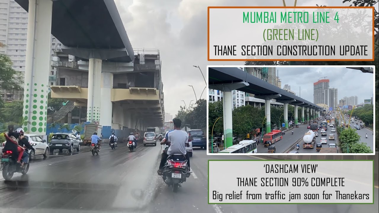 Mumbai Metro Line 4 Thane construction update | Big relief for Thane Citizens
