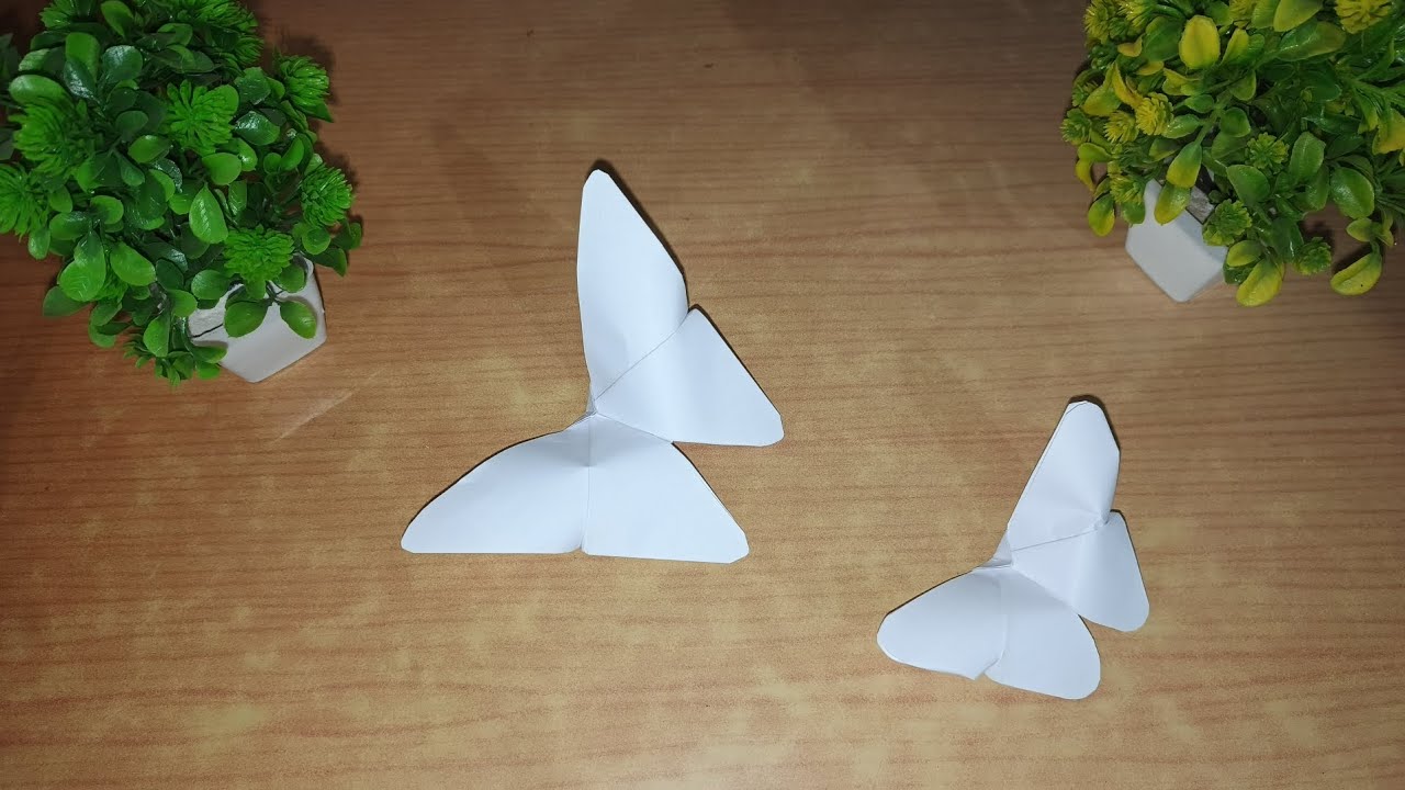 ✨How to make paper butterfly 🦋✨ easy and simple craft ideas