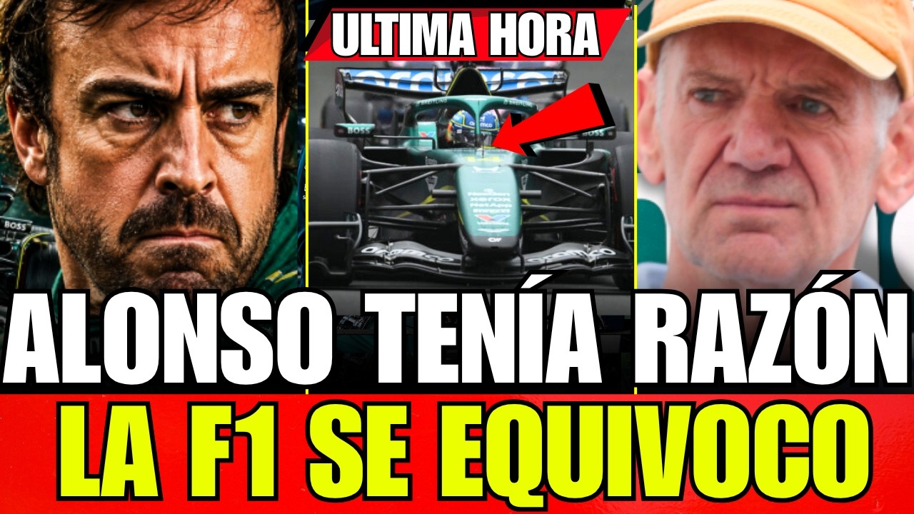 🚨 &Uacute;LTIMA HORA: ALONSO EXPLOTA &mdash; &ldquo;LA F1 2026 ES LA PEOR GENERACI&Oacute;N&rdquo; &iexcl;BOMBAZO ALONSO Y ASTON MARTIN!