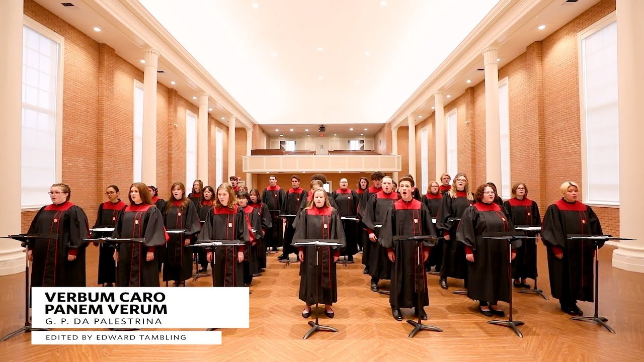 The Austin College A Cappella Choir – "Verbum Caro Panem Verum"
