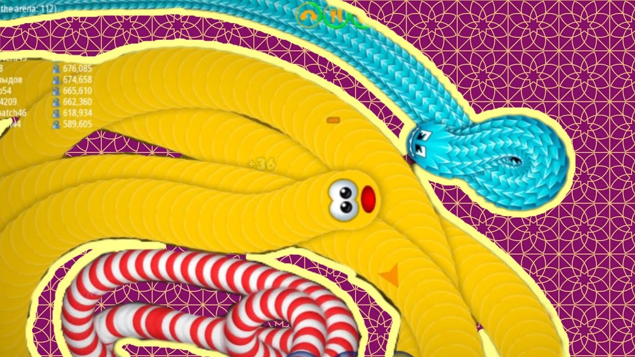 3 SNAKE FIGHT | WORM ZONE | #88 | GAMERR