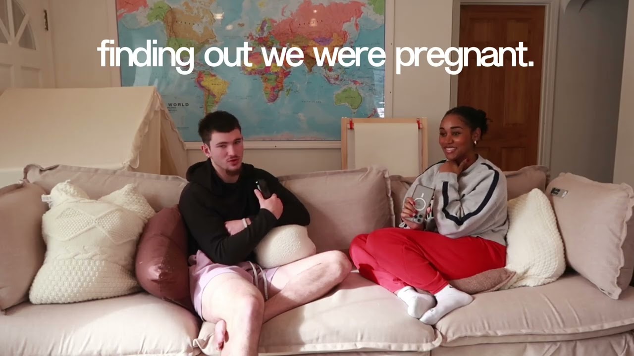 finding out we were pregnant.