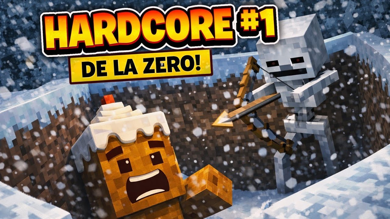 Minecraft Hardcore primele mele zile de supraviețuit. Un început nou 🙂