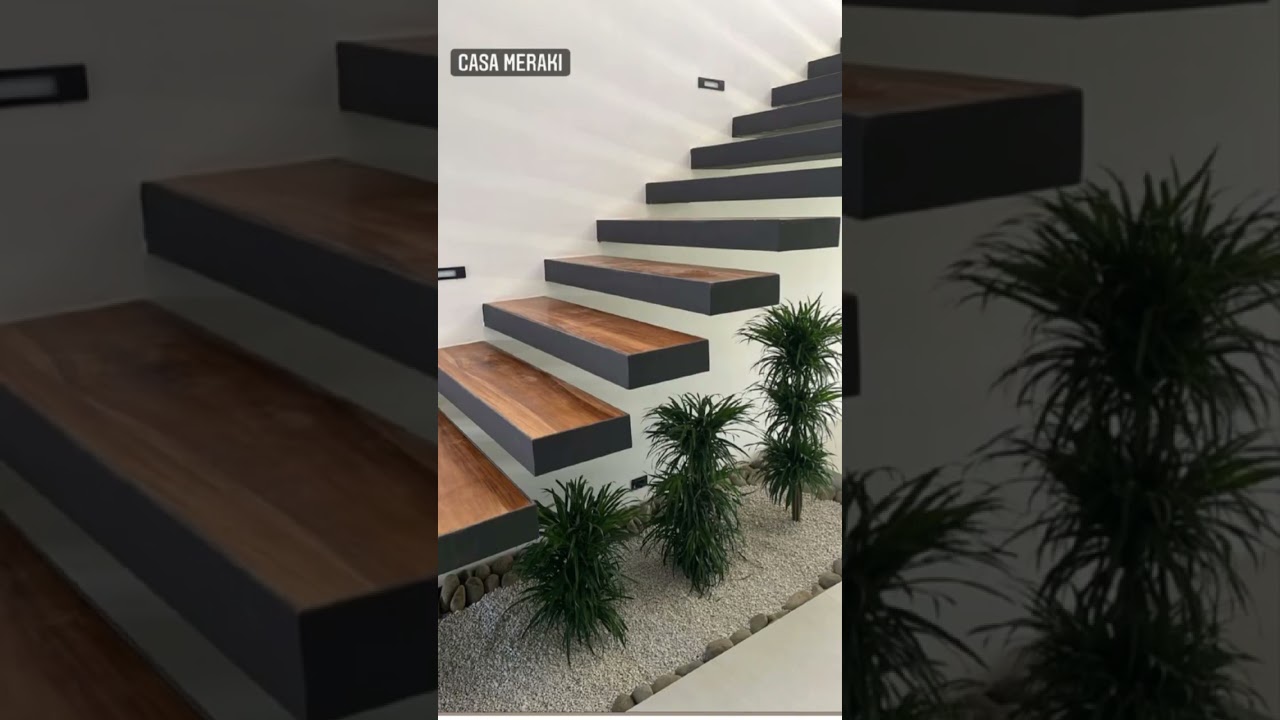 escada em ferro e madeira