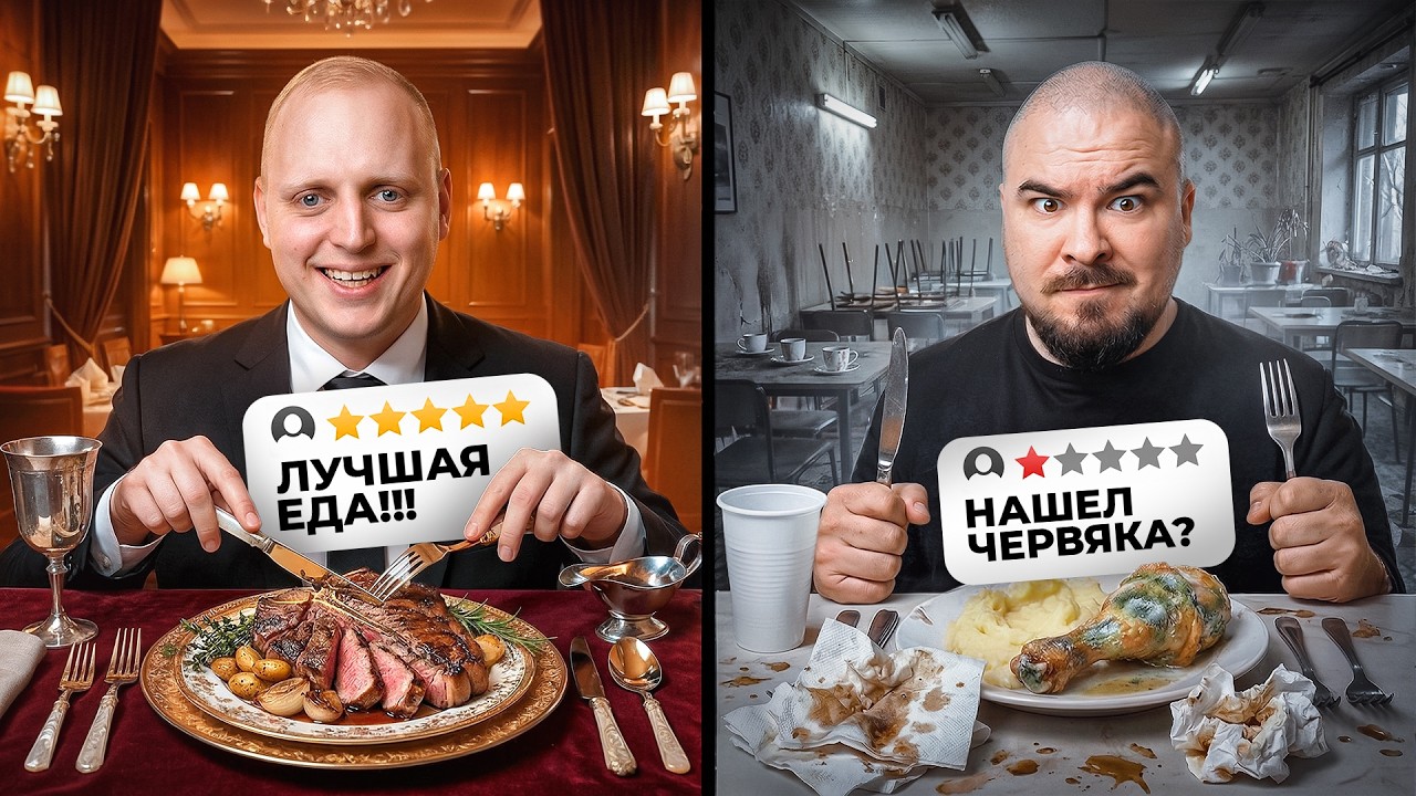 Проверили ЛУЧШИЕ и ХУДШИЕ Отзывы РЕСТОРАНОВ Санкт-Петербурга!