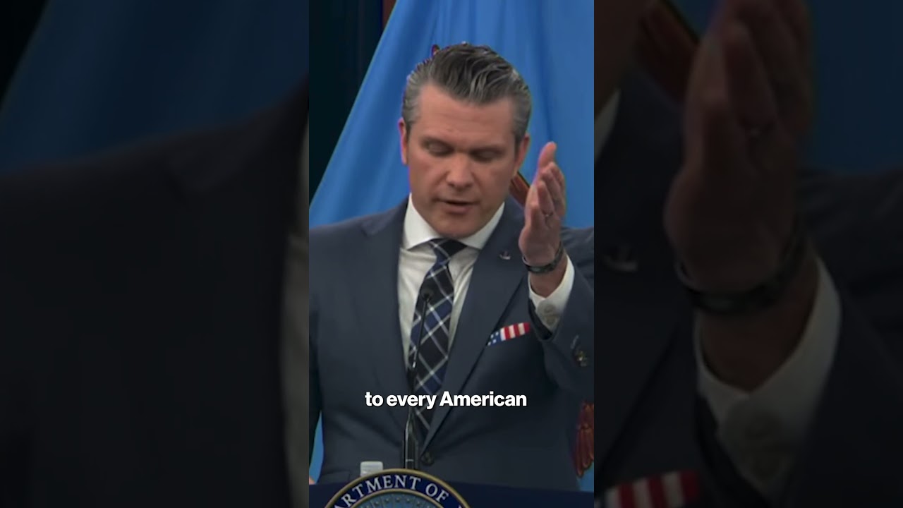 'They Died For You!'&mdash; Hegseth Reveals What He Told His 13-Year-Old Son About Iran War #shorts