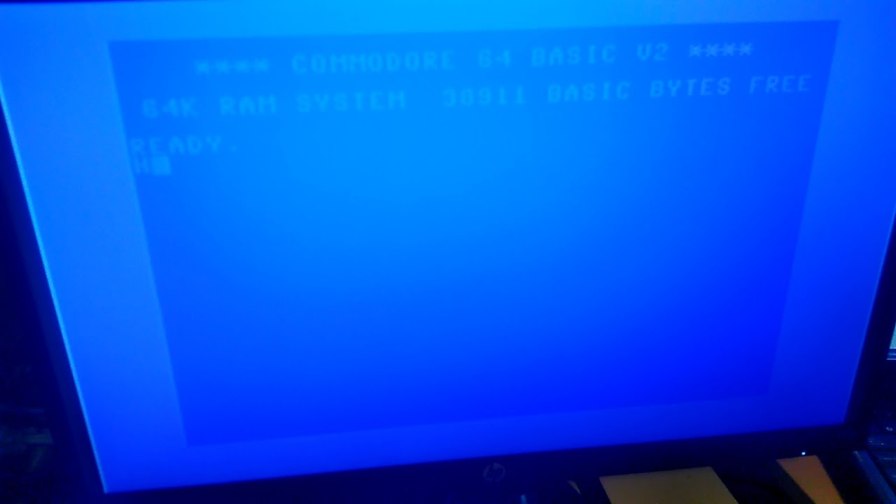 Commodore 64 boot-up