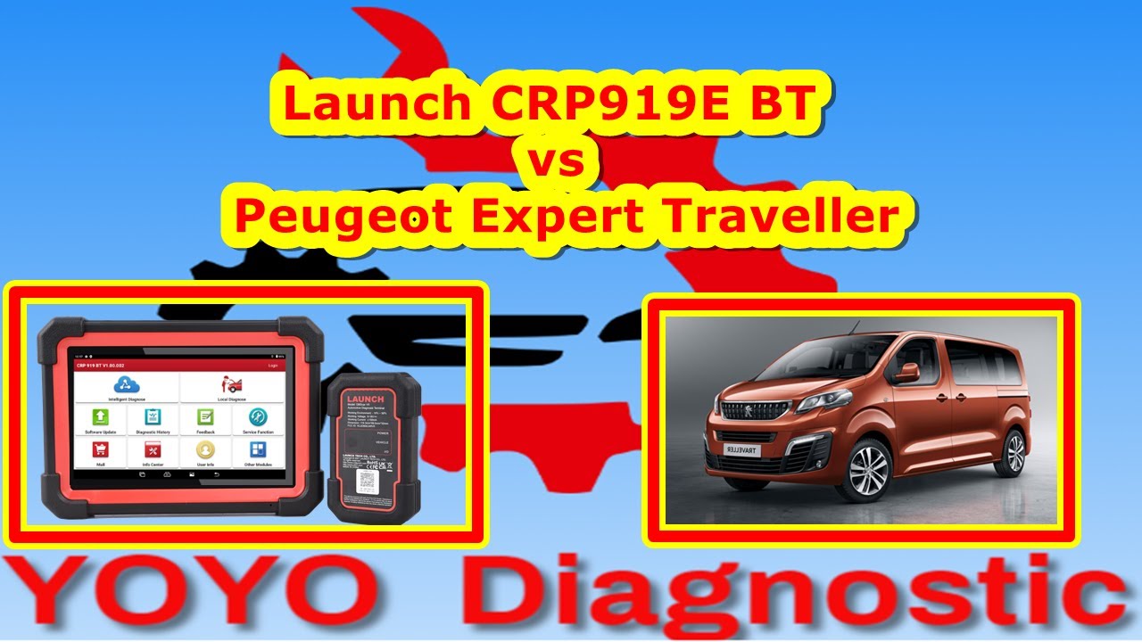 Launch CRP919bt vs Peugeot/Citroen. can this Low-Budget Scanner offer performance ???