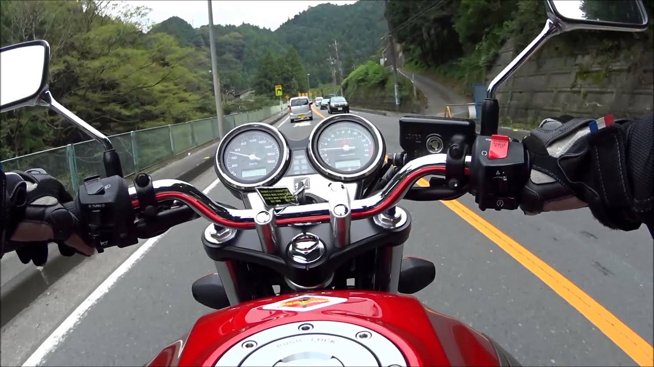 CB400SF × SONY AS100V 　 顔振峠