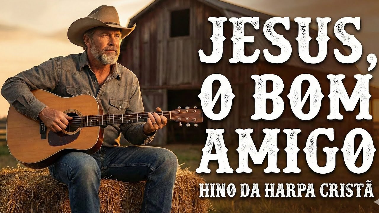 O Hino Mais Lindo Sobre Amizade! Jesus, o Bom Amigo (Harpa Cristã em Estilo Country)