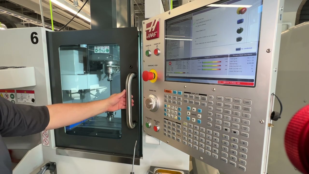 HAAS Mini Mill - Startup Procedure